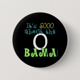Badge Rond 5 Cm Bouton de Barack Obama