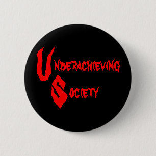 Badge Rond 5 Cm Bouton de bas rendement de société