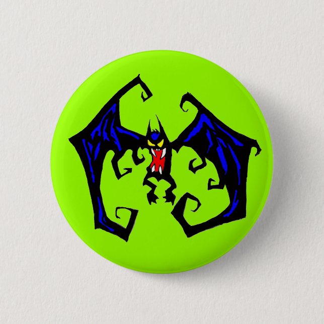 Badge Rond 5 Cm Bouton de batte (Devant)