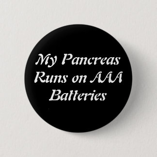 Badge Rond 5 Cm Bouton de batterie