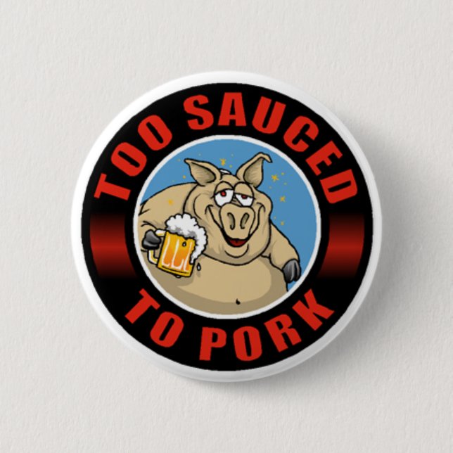 Badge Rond 5 Cm Bouton de BBQ (Devant)