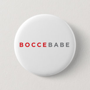 Badge Rond 5 Cm Bouton "de bébé de Bocce"