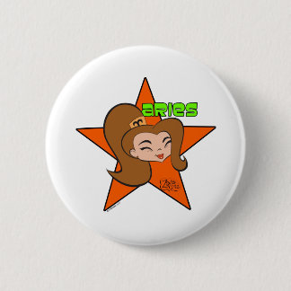 Badge Rond 5 Cm Bouton de Bélier