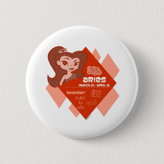 Badge Rond 5 Cm Bouton de Bélier