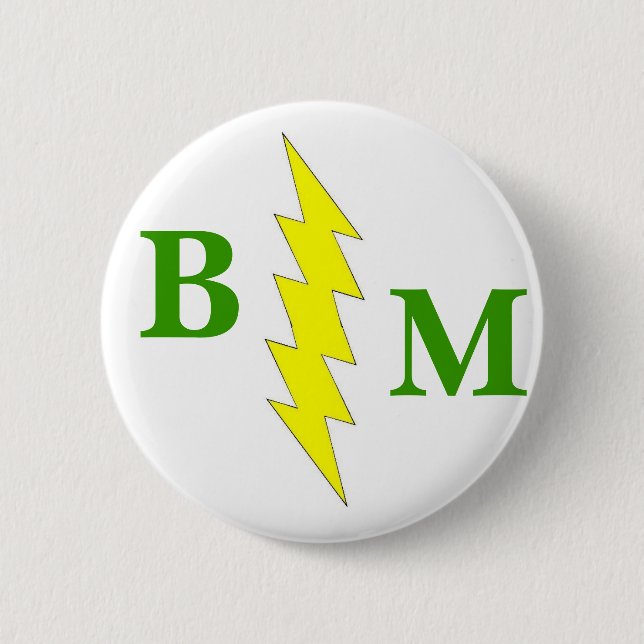 Badge Rond 5 Cm Bouton de Bestman (Devant)