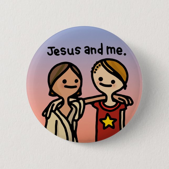 Badge Rond 5 Cm bouton de bff (Devant)