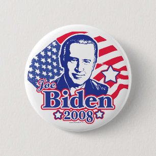 Badge Rond 5 Cm Bouton de Biden 2008