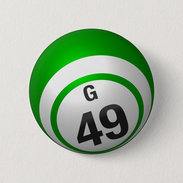 Badge Rond 5 Cm Bouton de bingo-test de G 49 (Devant)