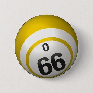 Badge Rond 5 Cm Bouton de bingo-test d'O 66