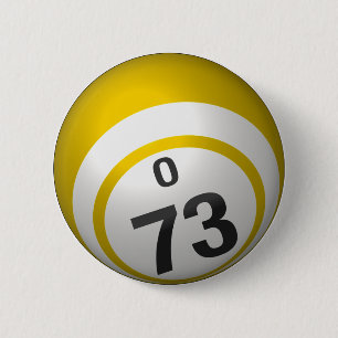 Badge Rond 5 Cm Bouton de bingo-test d'O 73