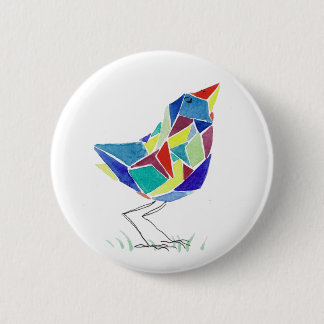Badge Rond 5 Cm Bouton de Birb