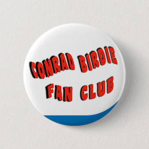 Badge Rond 5 Cm Bouton de birdie d'au revoir