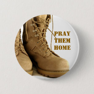 Badge Rond 5 Cm bouton de bottes de combat