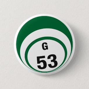 Badge Rond 5 Cm Bouton de boule du bingo-test G53