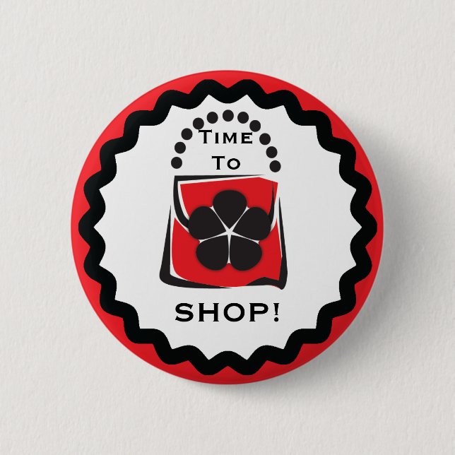Badge Rond 5 Cm Bouton de bourse (Devant)