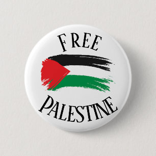 Badge Rond 5 Cm Bouton de bouton Libérer la Palestine pour l'occup