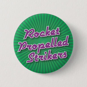 Badge Rond 5 Cm Bouton de bowling : Butées à fusée propulsée