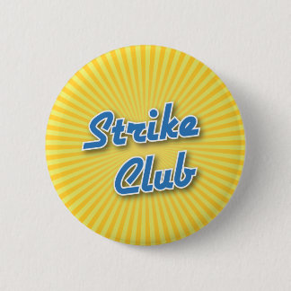 Badge Rond 5 Cm Bouton de bowling : Club de grève