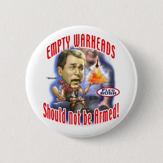 Badge Rond 5 Cm Bouton de Bush du feu