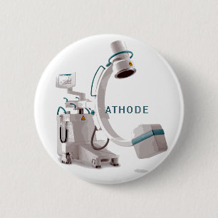 Badge Rond 5 Cm Bouton de c-bras de cathode de Christopher