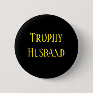 Badge Rond 5 Cm Bouton de Cadeau de Noël pour Mari Trophée