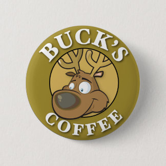 Badge Rond 5 Cm Bouton de café de mâles