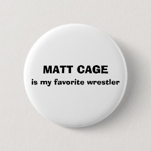 Badge Rond 5 Cm Bouton de cage de Matt