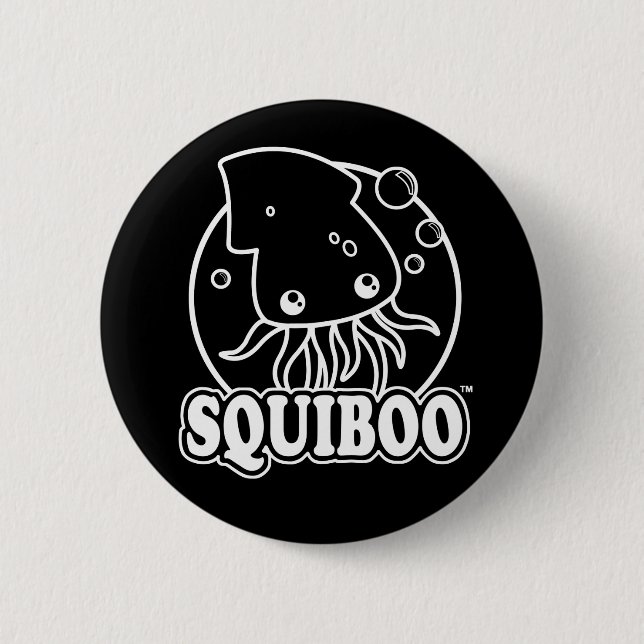 Badge Rond 5 Cm Bouton de calmar mou (Devant)