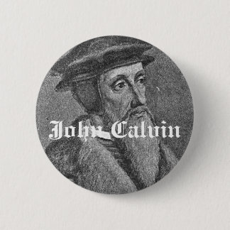 Badge Rond 5 Cm Bouton de Calvin