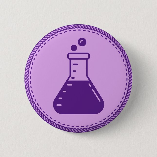 Badge Rond 5 Cm Bouton de camp IGGPP - Bunsen (Devant)