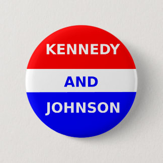 Badge Rond 5 Cm Bouton de campagne de JFK 1960