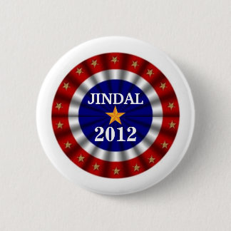Badge Rond 5 Cm Bouton de campagne de Jindal 2012