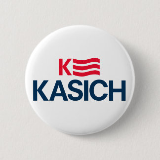 Badge Rond 5 Cm Bouton de campagne de John Kasich 2016 - 2,25"