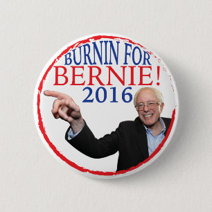 Badge Rond 5 Cm Bouton de campagne de ponceuses de Bernie