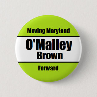 Badge Rond 5 Cm Bouton de campagne d'O'Malley-Brun