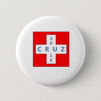 Badge Rond 5 Cm Bouton de campagne présidentielle de Ted Cruz 2016