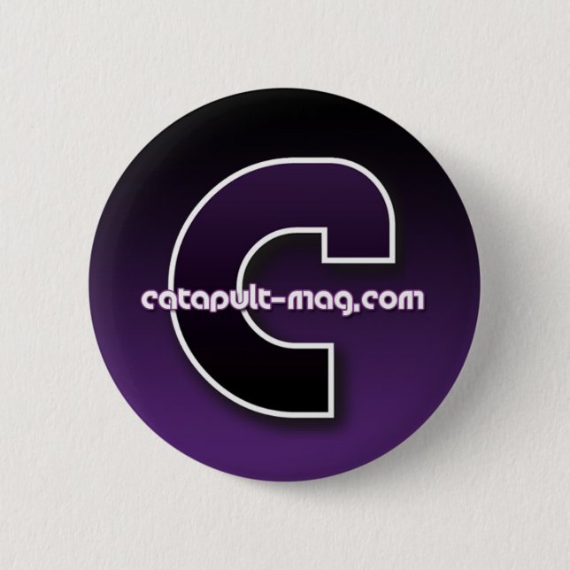 Badge Rond 5 Cm Bouton de catapulte (Devant)
