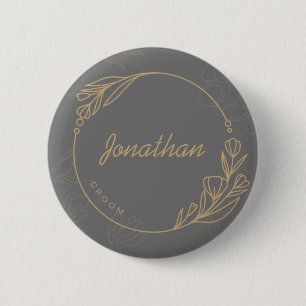 Badge Rond 5 Cm Bouton de chambre simple personnalisé