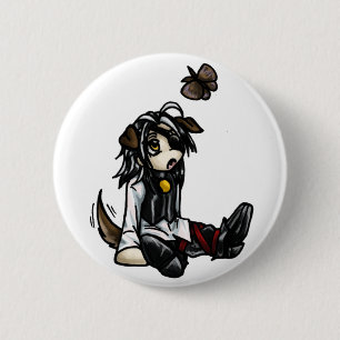 Badge Rond 5 Cm Bouton de Charon