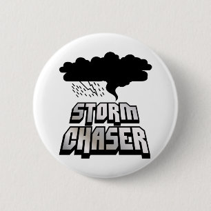 Badge Rond 5 Cm Bouton de chasseur de tempête