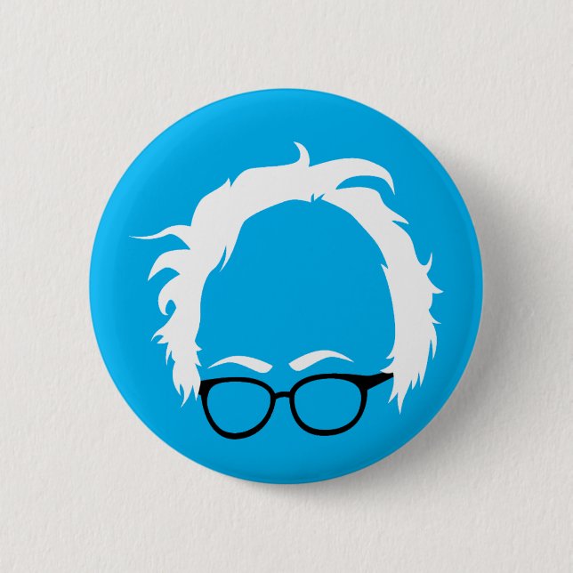 Badge Rond 5 Cm Bouton de cheveux de Bernie (Devant)