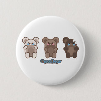 Badge Rond 5 Cm bouton de chocobears