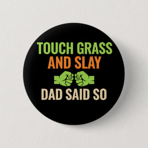 Badge Rond 5 Cm Bouton de citation de gamer qui tue avec humour de
