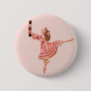 Badge Rond 5 Cm Bouton de Clara
