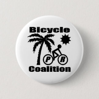 Badge Rond 5 Cm Bouton de coalition de bicyclette de Porto Rico