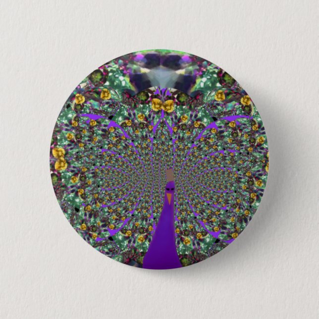 Badge Rond 5 Cm Bouton de coche fractionné arrondi (Devant)