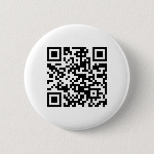 Badge Rond 5 Cm Bouton de code de QR