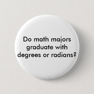 Badge Rond 5 Cm bouton de commandants de maths