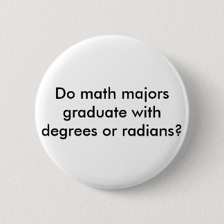 Badge Rond 5 Cm bouton de commandants de maths