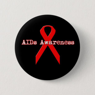Badge Rond 5 Cm Bouton de conscience d'aides